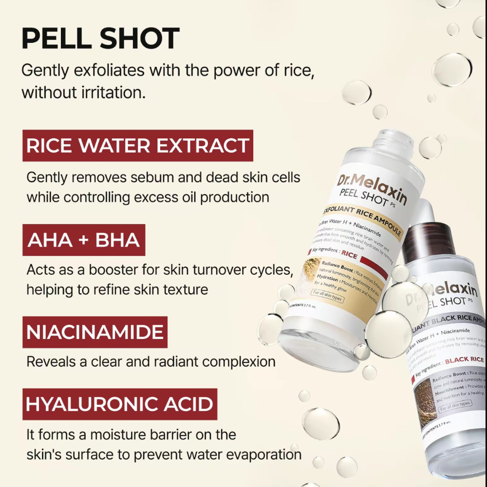 VIRAL Peel Shot Serum Set (Toner + Exfoliant)